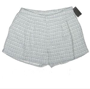 NWOT Eloquii High Waist Blue & White Shorts